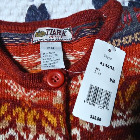 Tiara Button Up Sweater - Picture 4 of 7